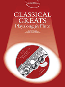CLASSICAL GREATS FLUTE BK/CD cover